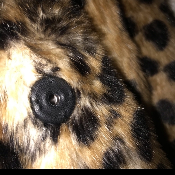 Zara trafaluc faux fur leopard jacket - Picture 4 of 6